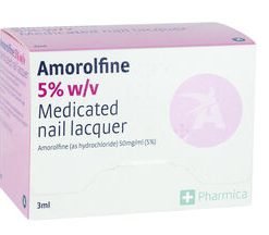 AMOROLFINE MEDICATED NAIL LACQUER 5%- ametheus health
