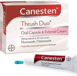 Canesten Thrush Duo Oral Capsule and External Cream