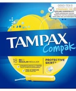 TAMPAX COMPAK 18 PACK- ametheus health