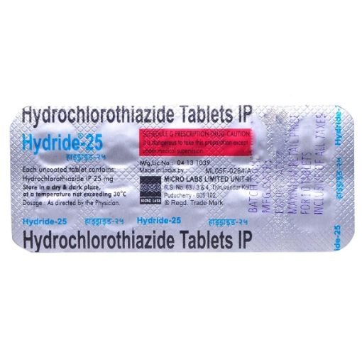 HYDRIDE 25 MG TABLET- ametheus health