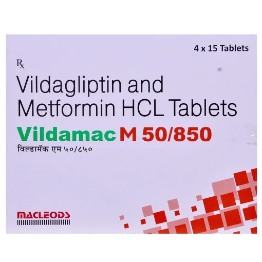 VILDAMAC M 50/850 MG TABLET- ametheus health