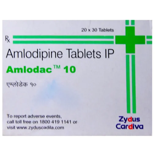 AMLODAC 10 MG TABLET- ametheus health