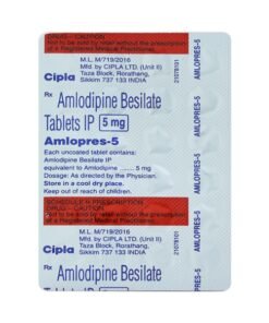 AMLOPRES 5 MG TABLET- ametheus health