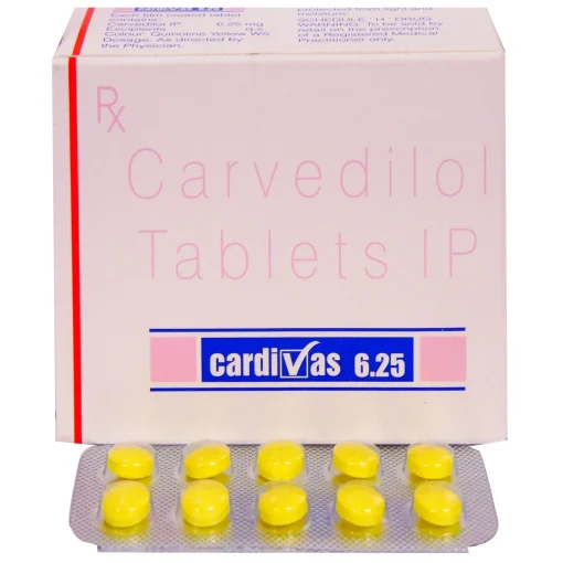 CARDIVAS 6.25 MG TABLET- ametheus health
