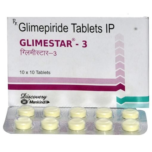 GLIMESTAR 3 MG TABLET- ametheus health