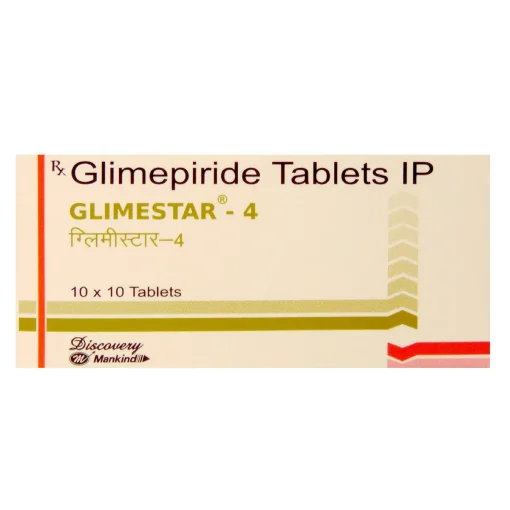 GLIMESTAR 4 MG TABLET- ametheus health