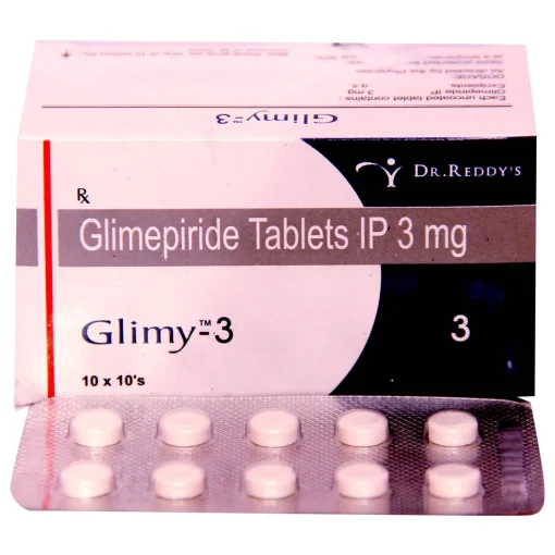 GLIMY 3 MG TABLET- ametheus health