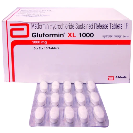 GLUFORMIN XL 1 GM TABLET- ametheus health