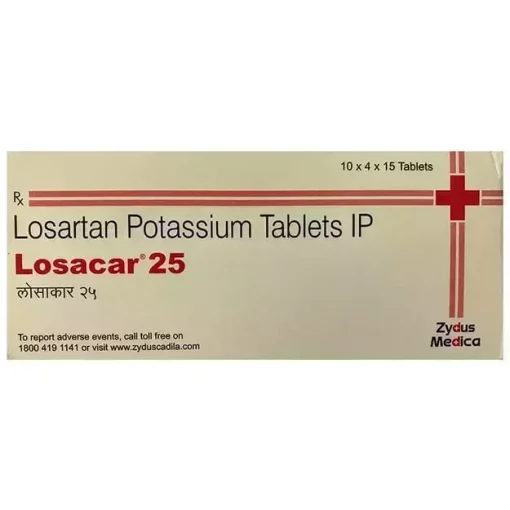 LOSACAR 25 MG TABLET- ametheus health