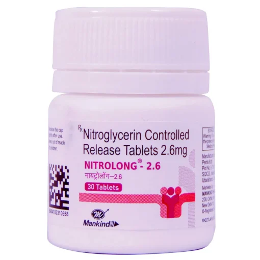 NITROLONG 2.6 MG TABLET- ametheus health
