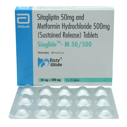 SIAGLIDE M 50/500 MG SR TABLET- ametheus health
