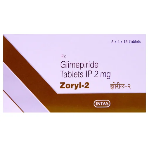 ZORYL 2 MG TABLET- ametheus health