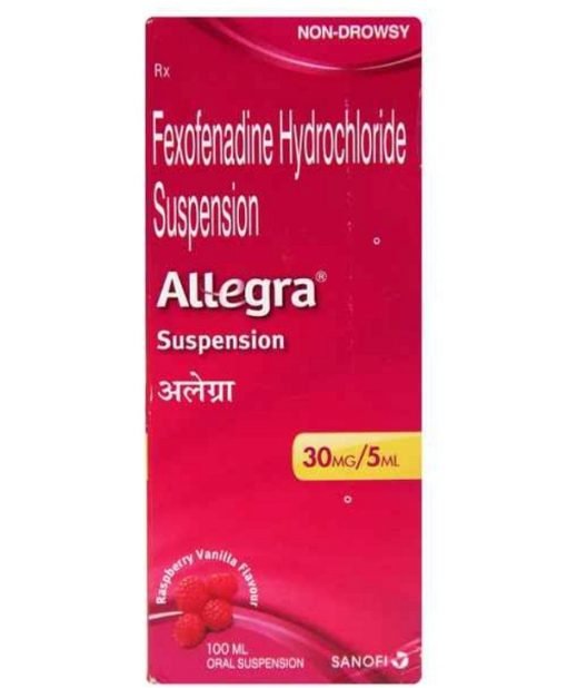 ALLEGRA SUSPENSION (RASPBERRY AND VANILLA )-Ametheus Health