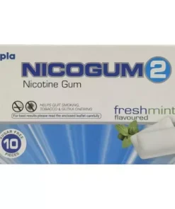 NICOGUM 2 NICOTINE GUM FRESH MINT-Ametheus Health
