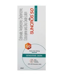 SUNCROS 50 AQUA SUNSCREEN SPF 50 | FOR SENSITIVE SKIN | NON-GREASY LOTION - Ametheus Health