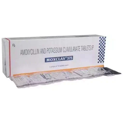 MOXCLAV 375 MG TABLET-Ametheus Health