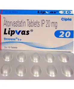 LIPVAS 20 MG TABLET-Ametheus Health