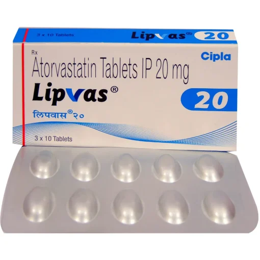 LIPVAS 20 MG TABLET-Ametheus Health
