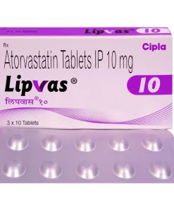 LIPVAS 10 MG TABLET-Ametheus Health