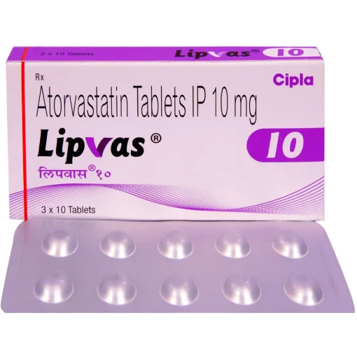 LIPVAS 10 MG TABLET-Ametheus Health