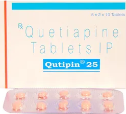 QUTIPIN 25 MG TABLET- Ametheus Health