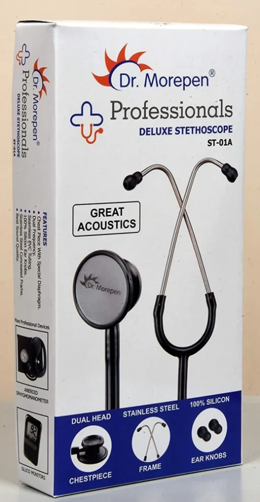 DR MOREPEN ST01A DELUXE STETHOSCOPE- Ametheus Health